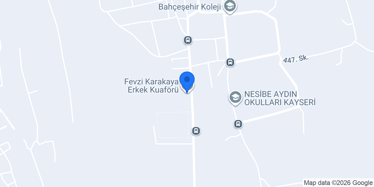 Fevzi Karakaya Erkek Kuaförü konumu