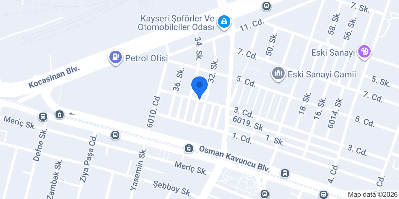 Baykan Mobilya konumu