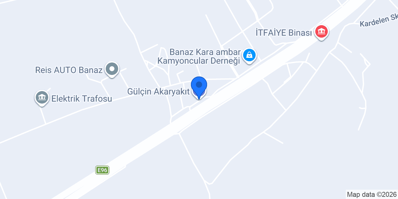 Gülçin Akaryakıt konumu