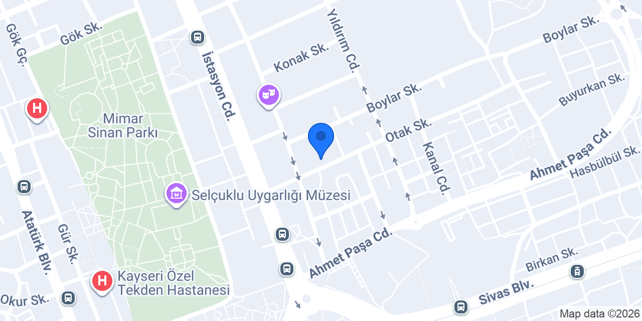 Mavera Çay Evi konumu