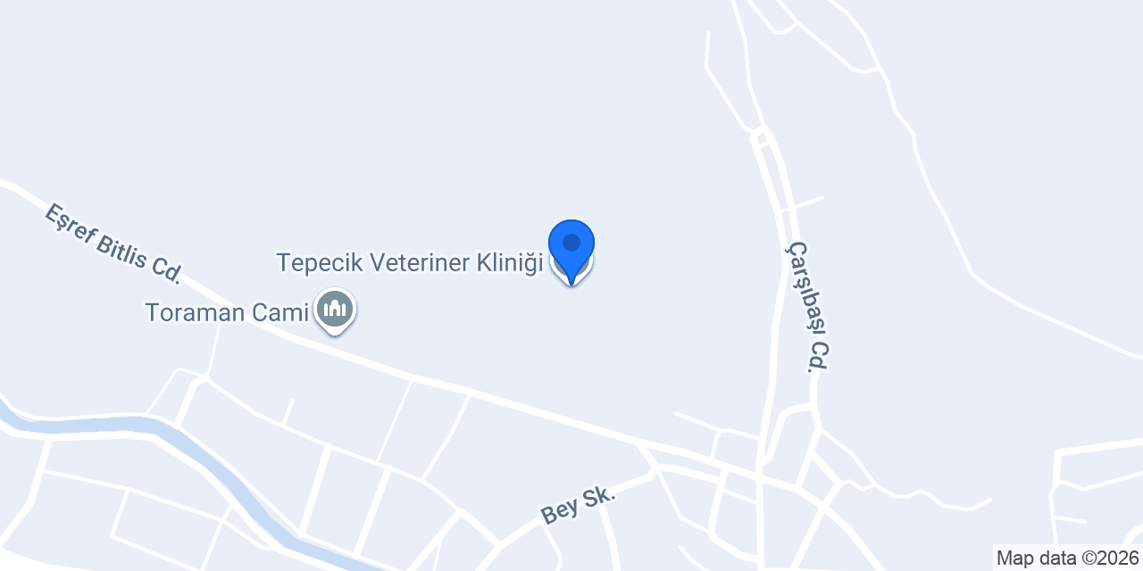 Tepecik Veteriner Kliniği konumu