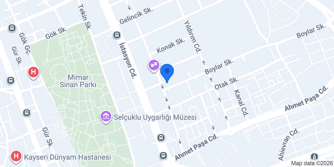 Aba Kuru Temizleme konumu