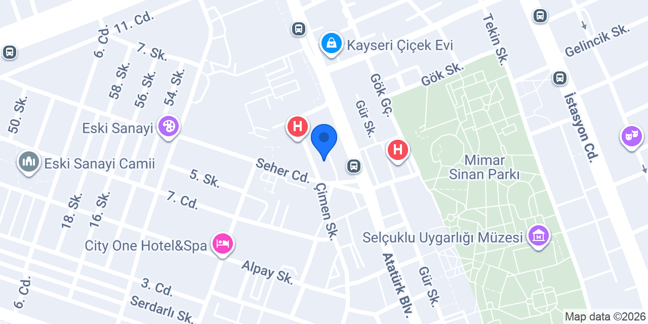 Turuncu Optik konumu