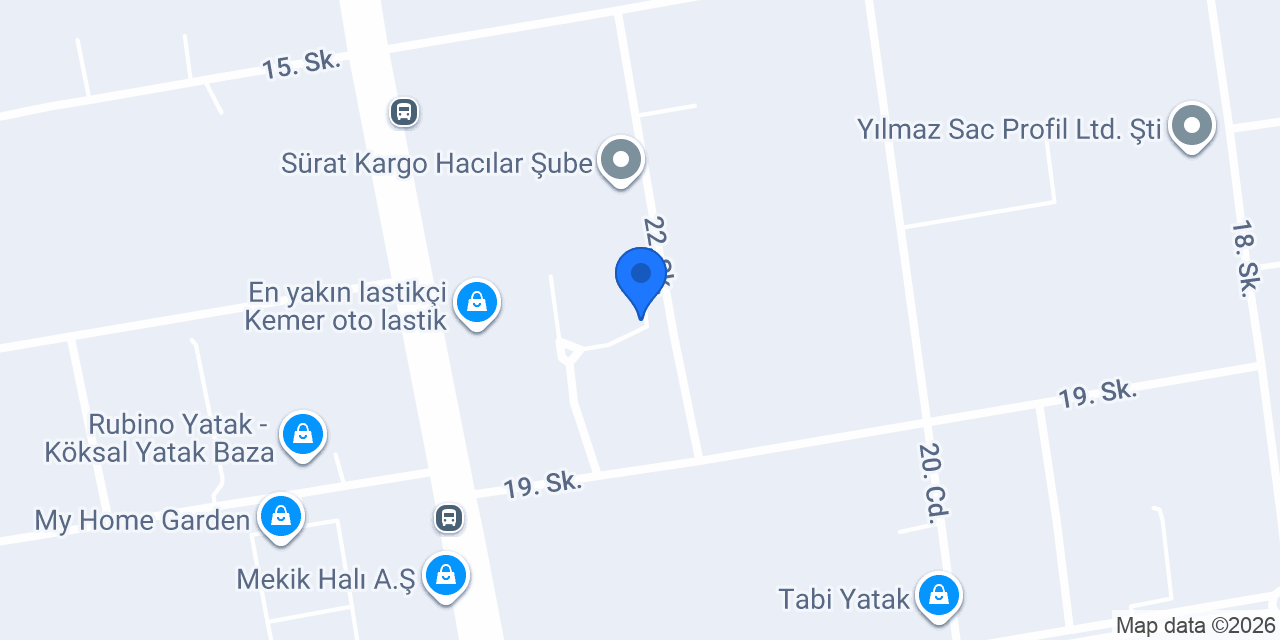 Mobipark Üstünel Mobilya konumu