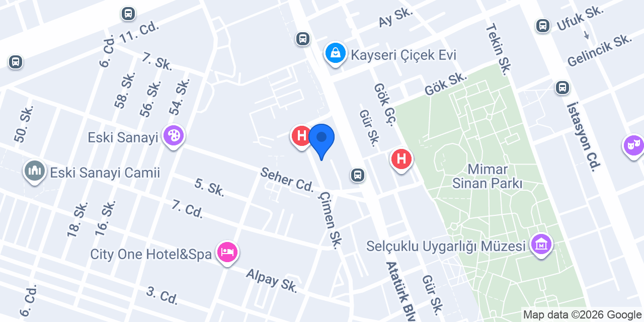 Parlak Eczanesi konumu