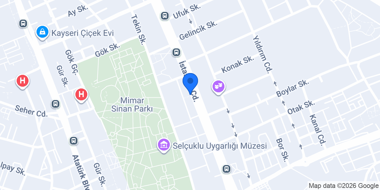 Deveci Temizlik konumu