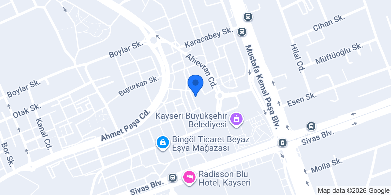 Yeni Çilek cafe konumu