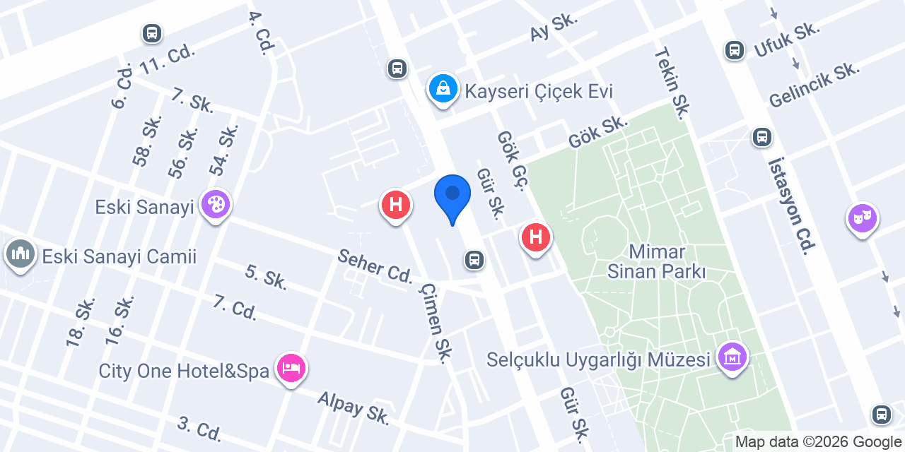 Burcak Optik konumu