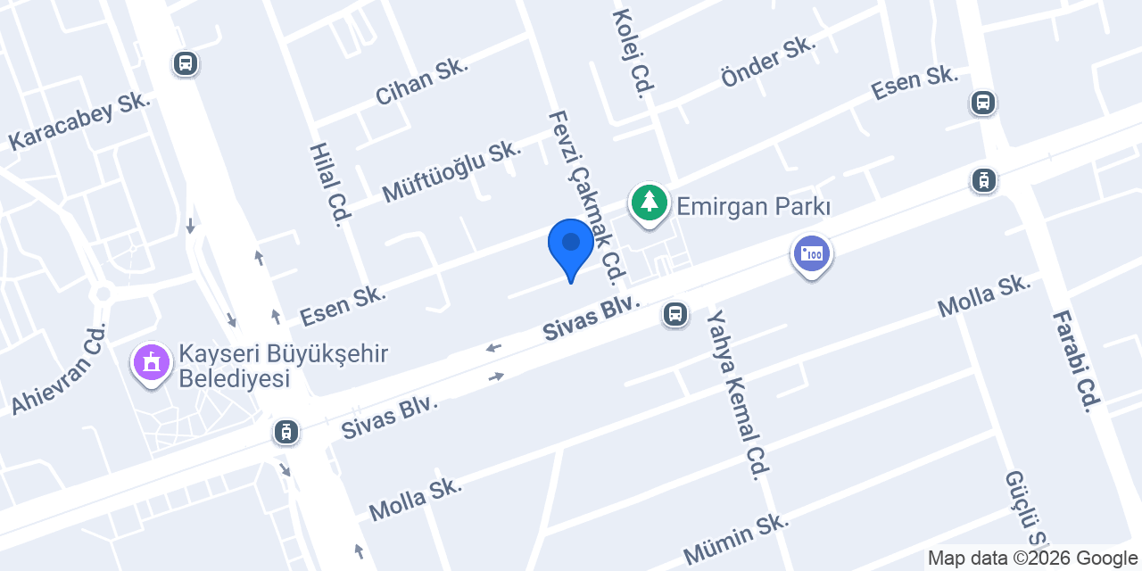 Salon MYK SİVAS CADDESİ konumu