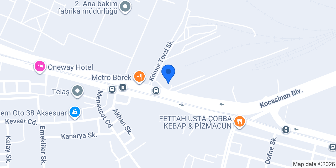 Fişekçioğlu konumu