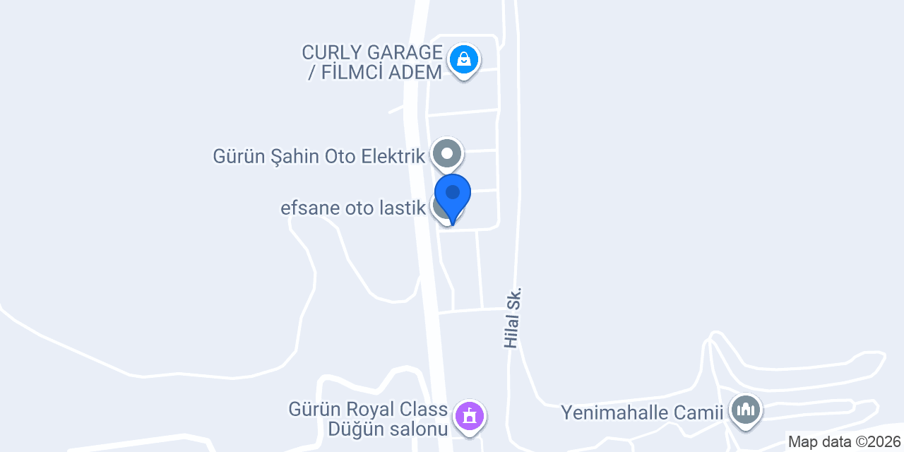 PETLAS-Özdemir Oto konumu