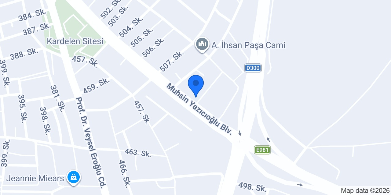 ESRAM ERKEK KUAFÖR SALONU konumu