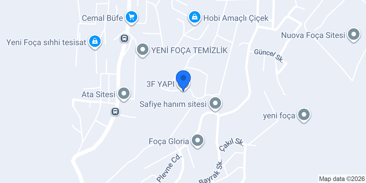 3F YAPI konumu