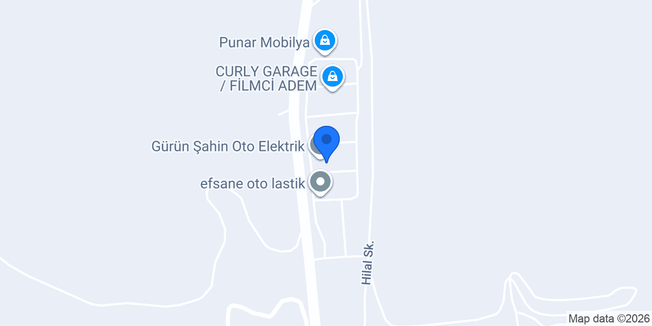 Özen Oto Kaporta konumu