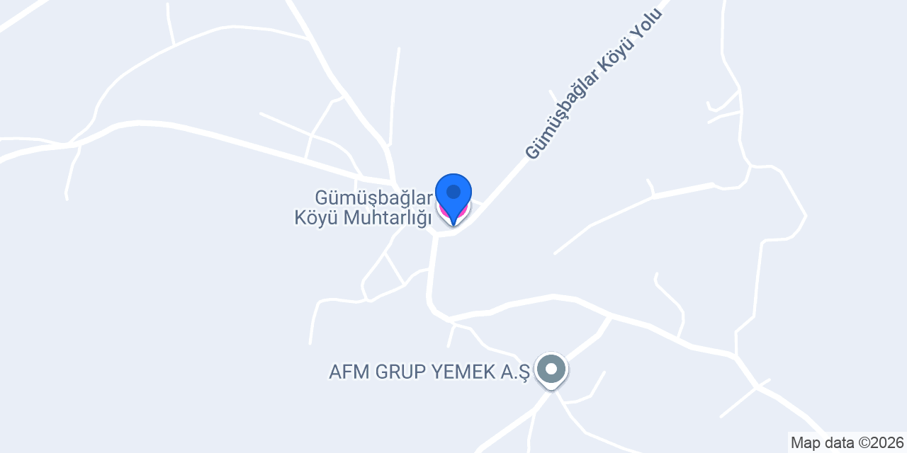 Gümüşbağlar Köyü Muhtarlığı konumu