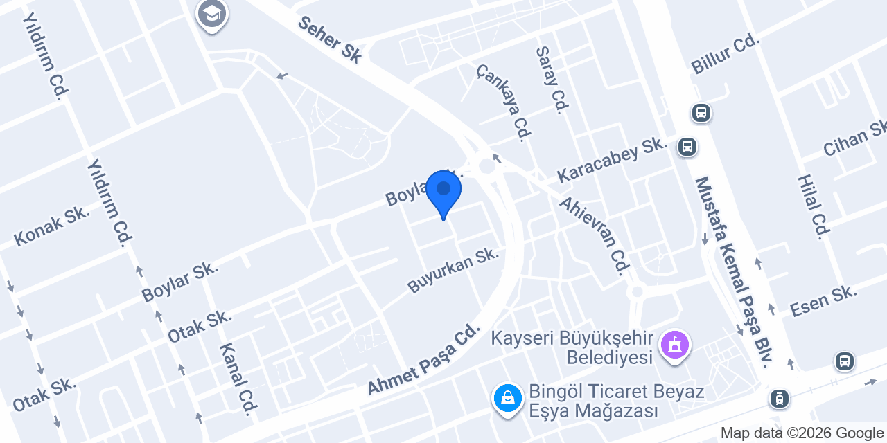 Büyükbaş Yapı Denetim Ltd. Şti. konumu