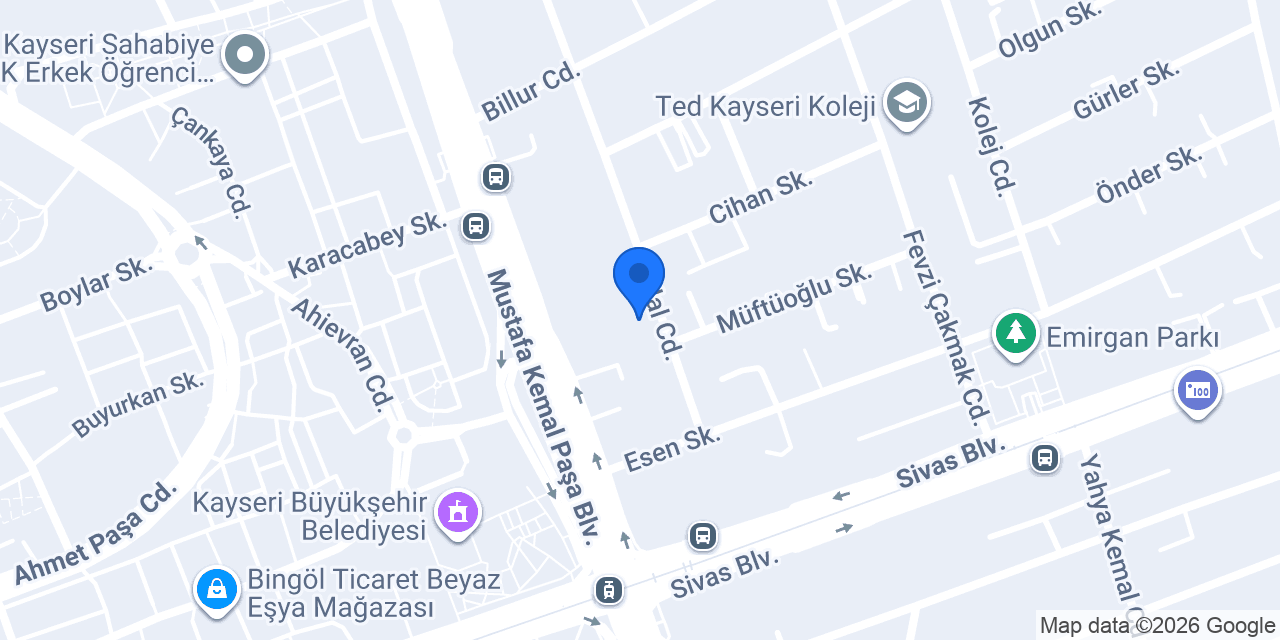 Çağlar Arge Grup konumu