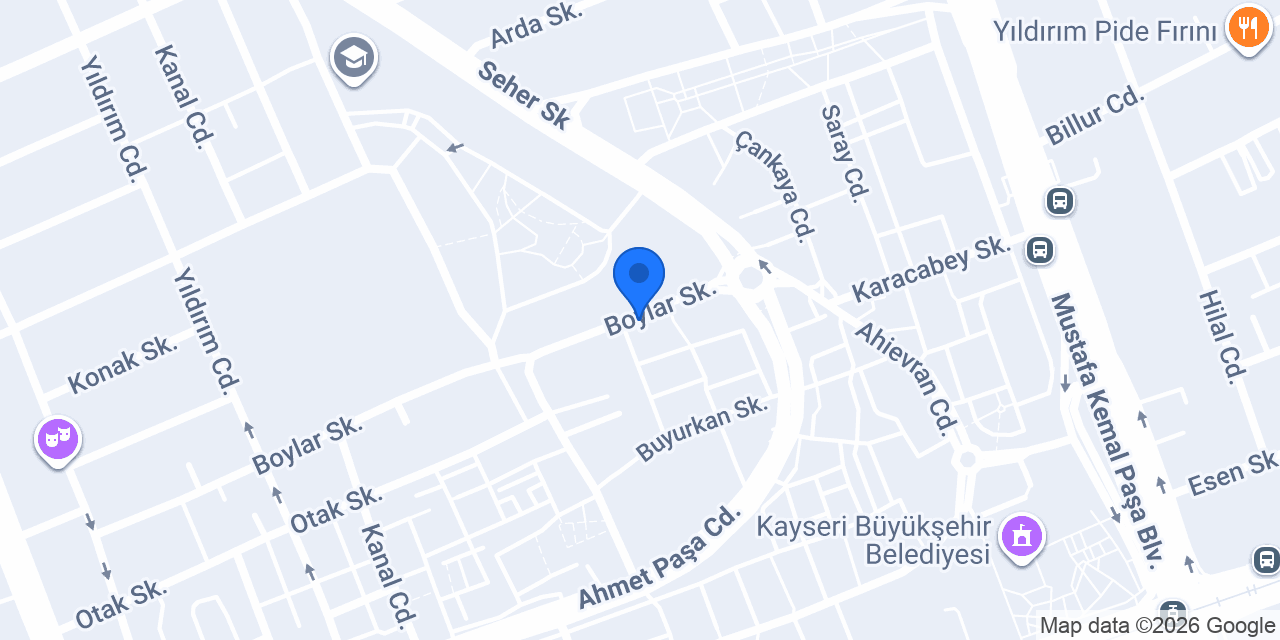 Kevser Eczanesi konumu