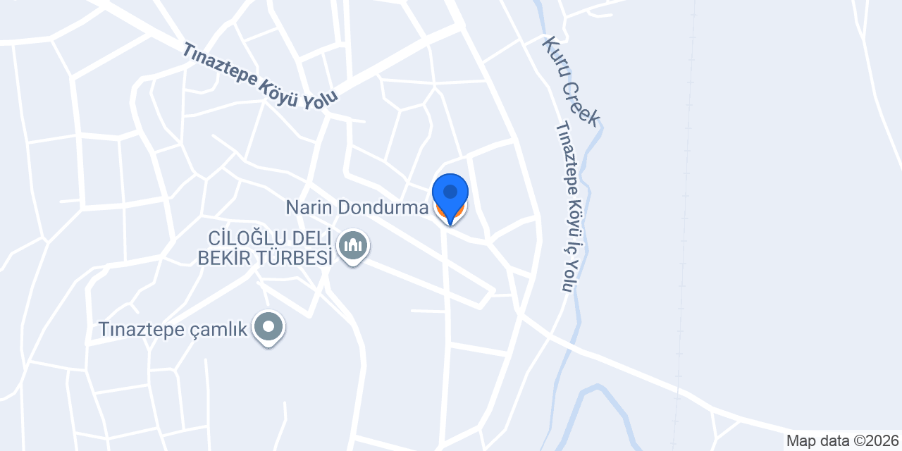 Narin Dondurma konumu