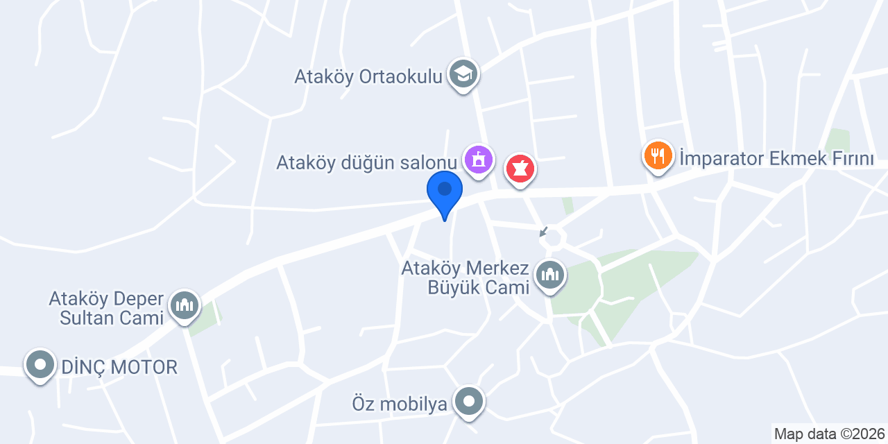 Ataköy Eczanesi konumu
