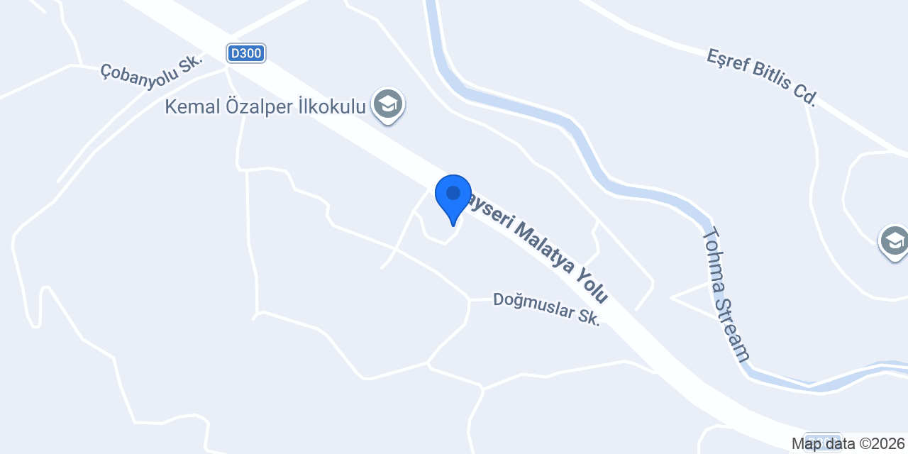 Gürün Devlet Hastanesi konumu