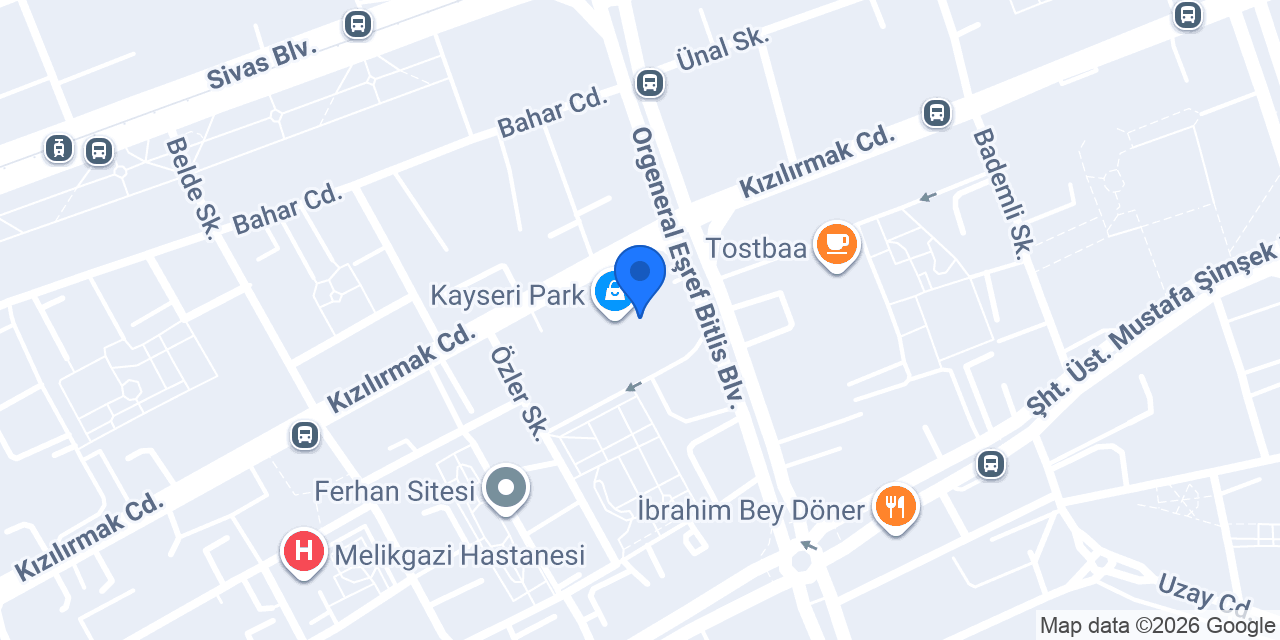 Park Terzi konumu