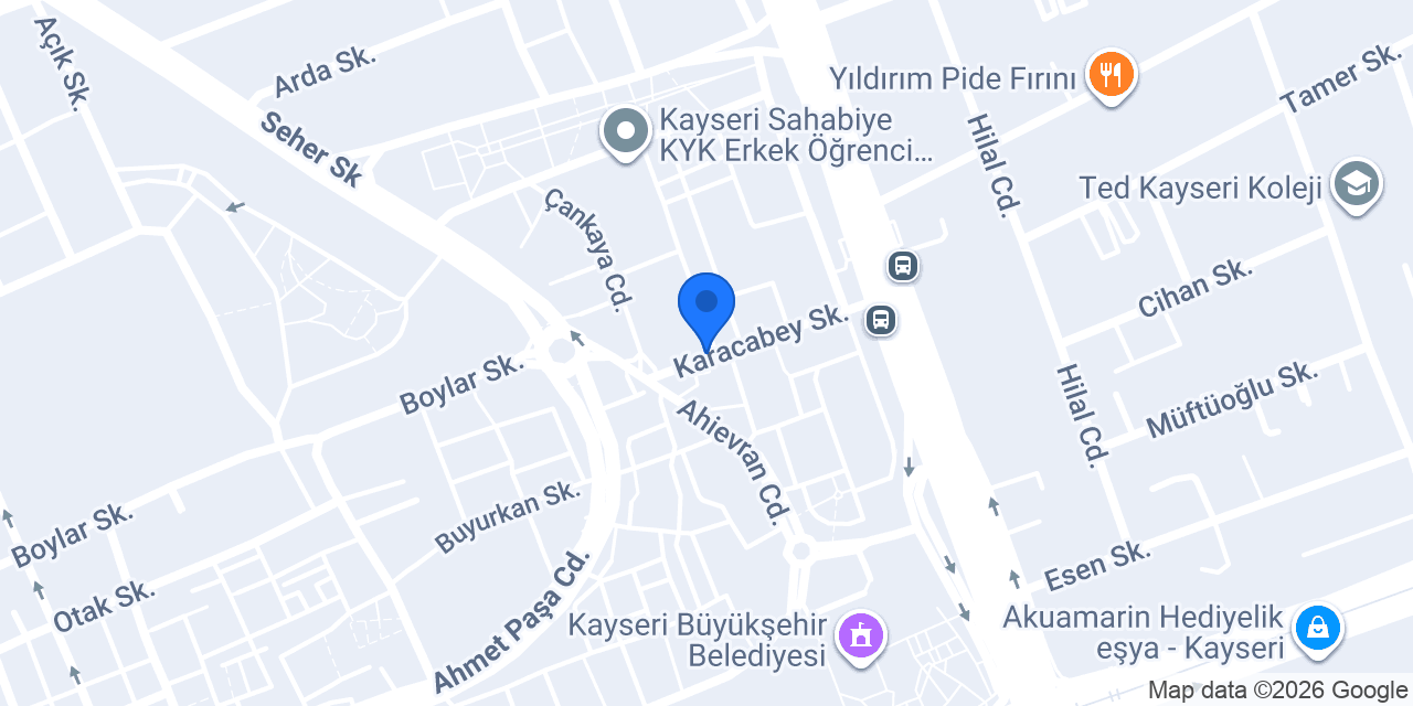 Kuaför Şengül konumu