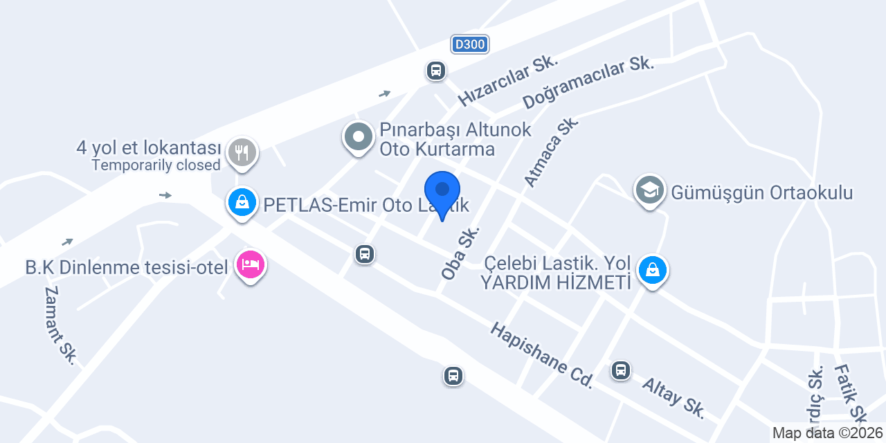 Şahinler Kereste ve İnşaat Malzemeleri konumu