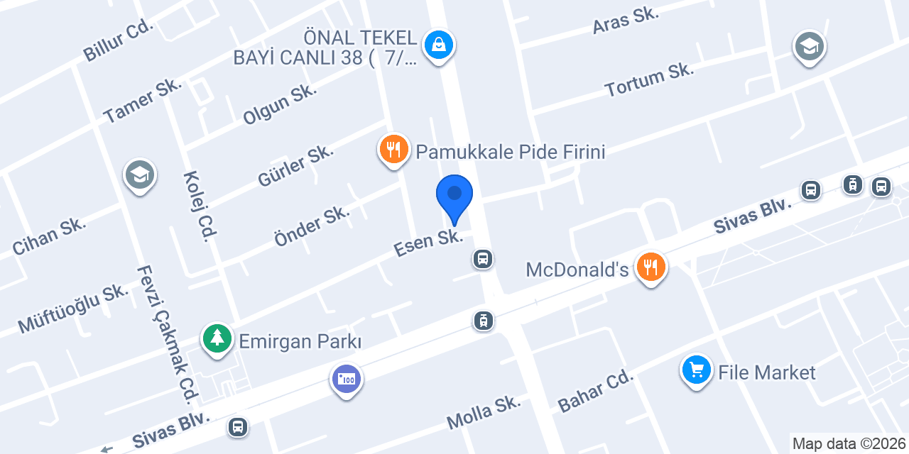 Canipek Auto konumu