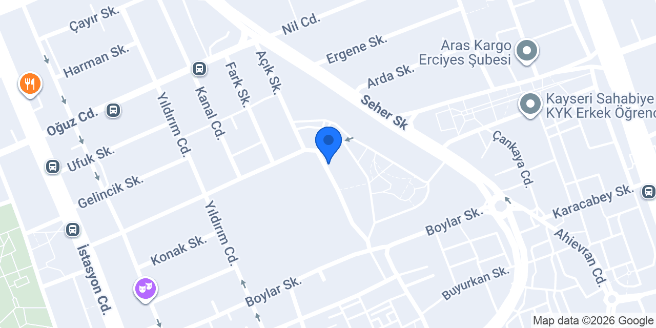 KAYSERİ REMAX konumu