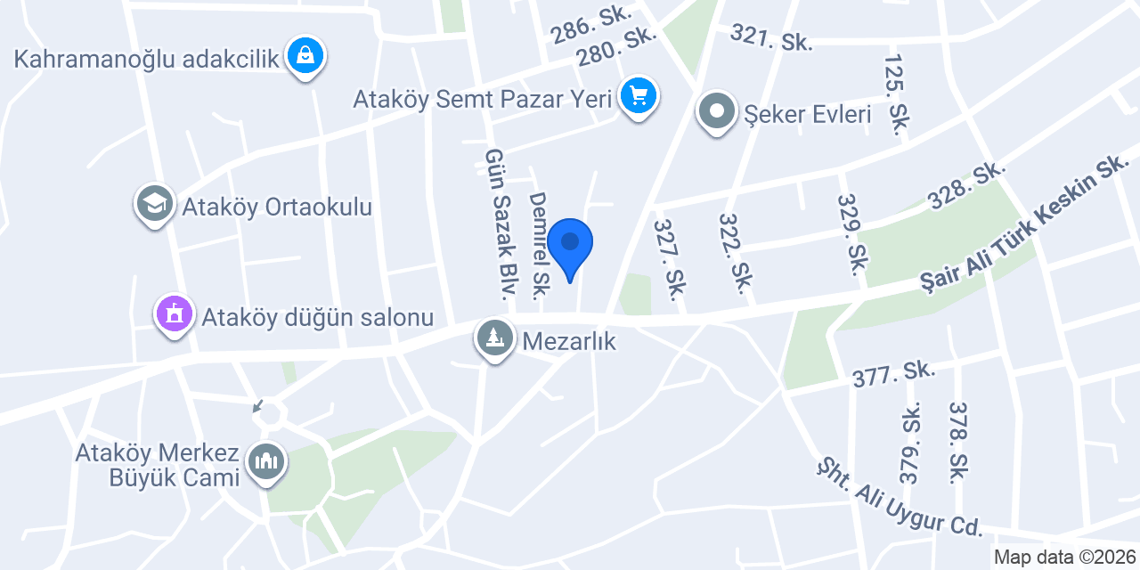 Ptt Acente konumu
