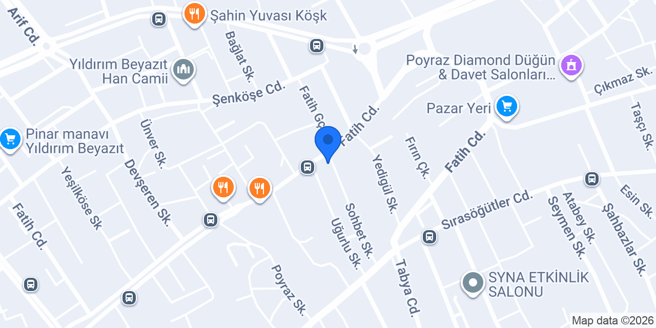 Başak Yapi Elektrik konumu
