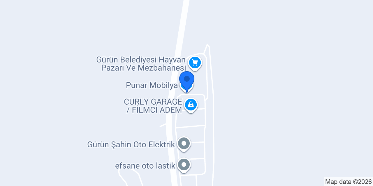 Punar Mobilya konumu