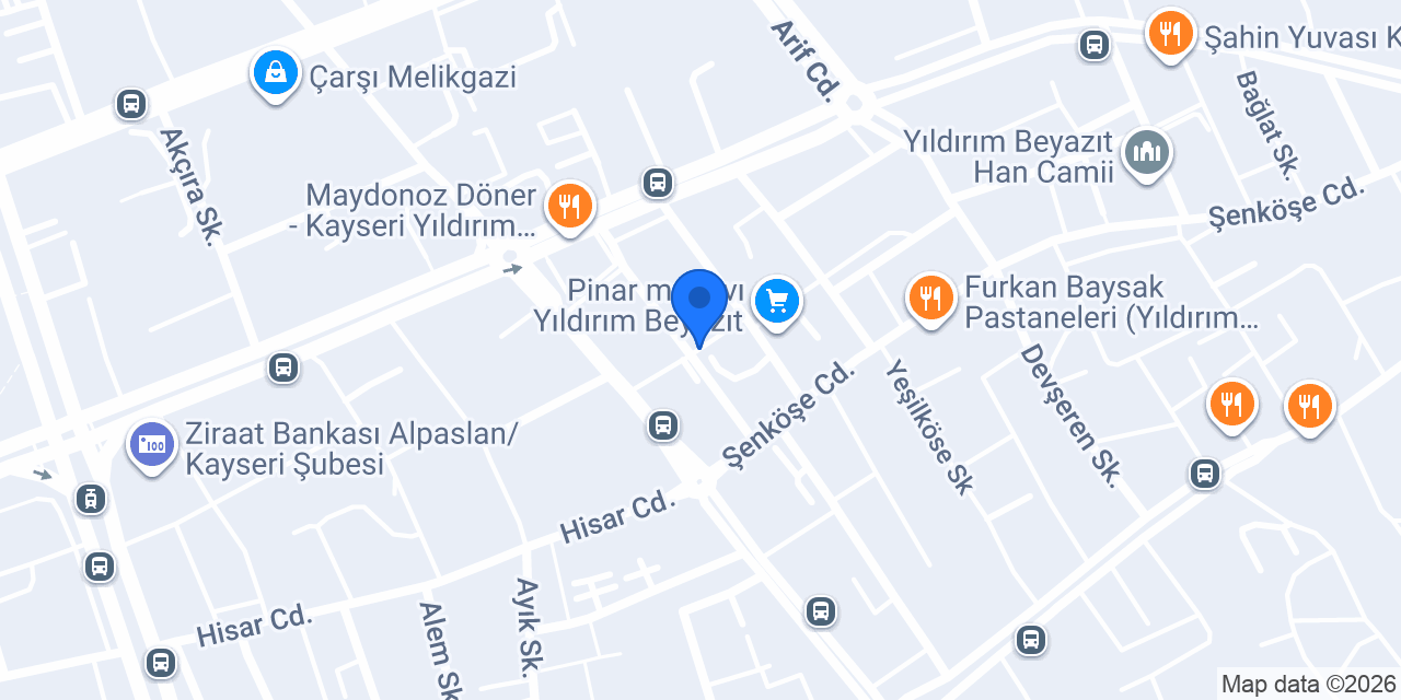 Çeşni Sofrası konumu