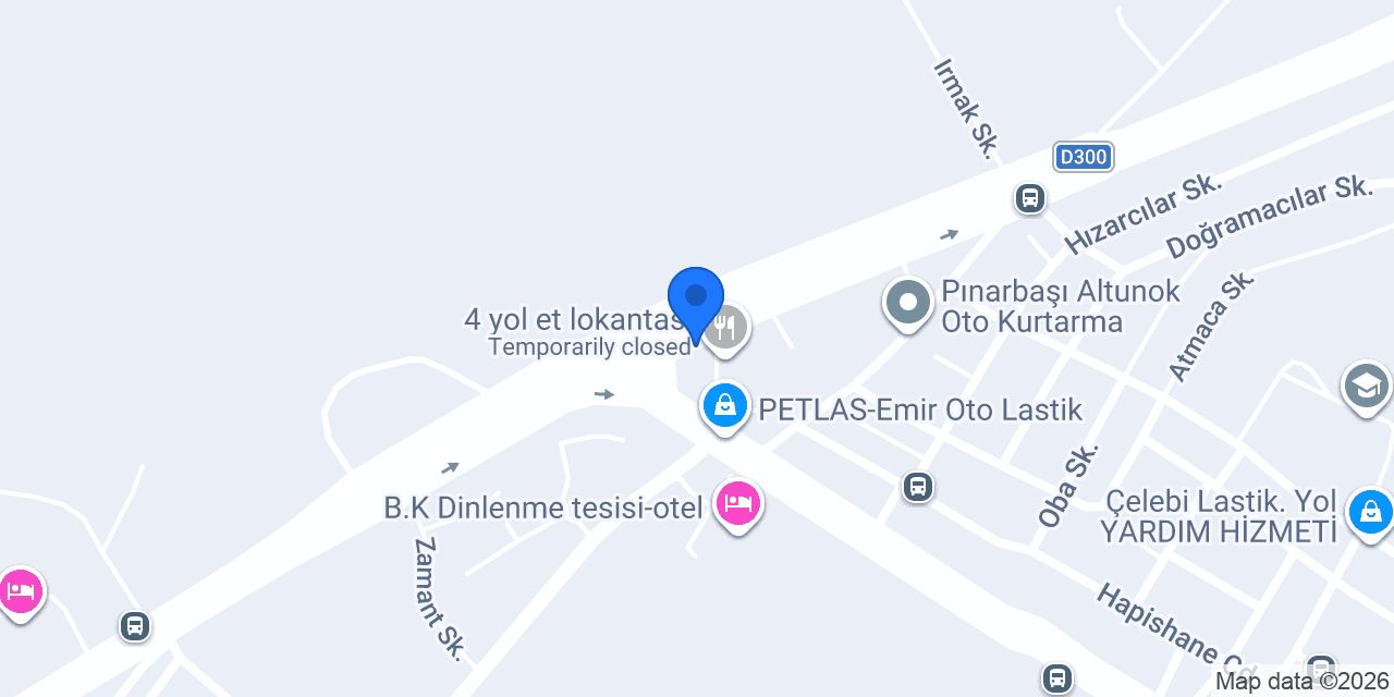 Onar Petrol konumu