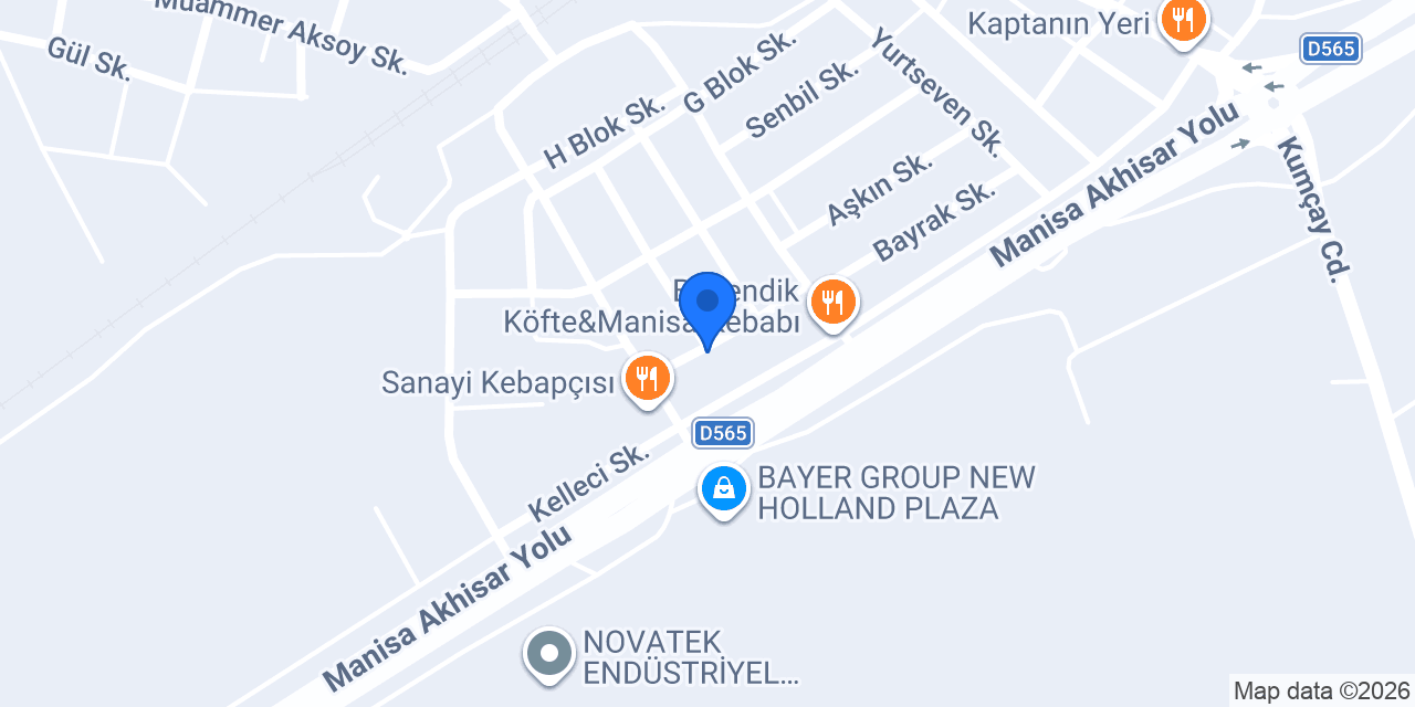 Gür Oto Yedek Parça konumu