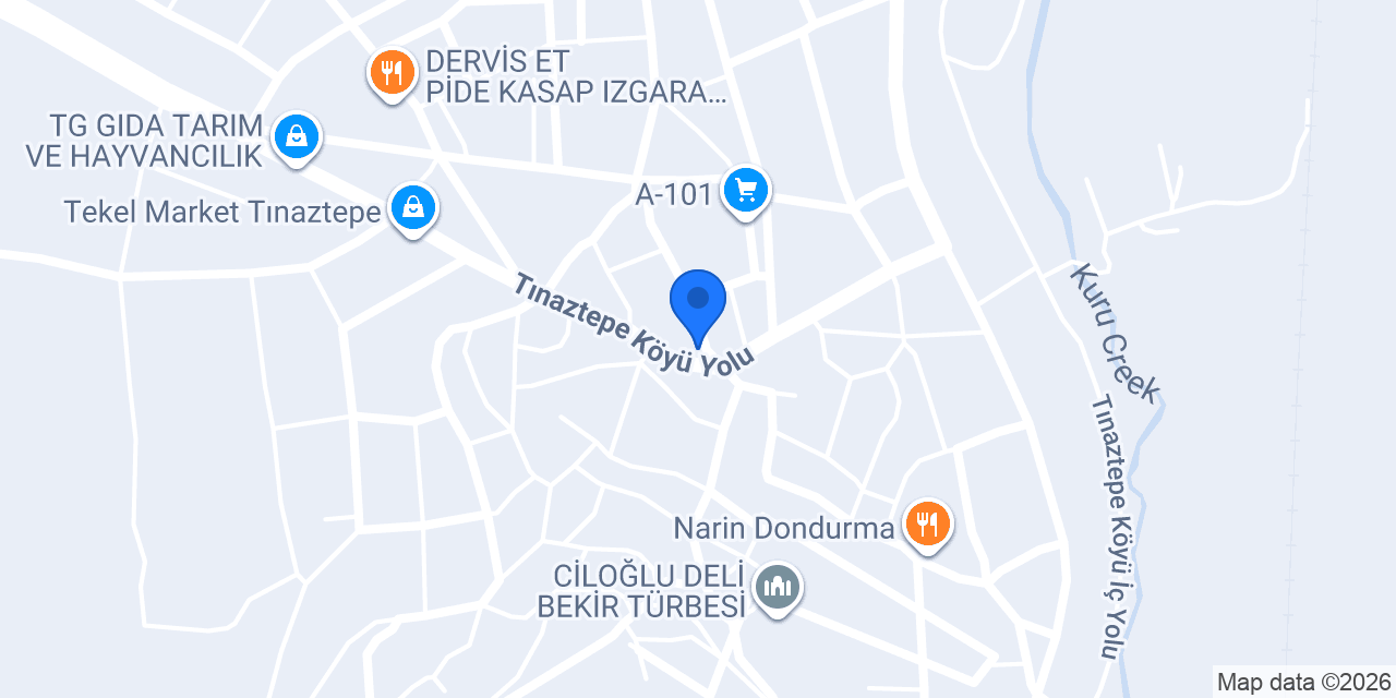 Ptt-tınaztepe Şubesi konumu
