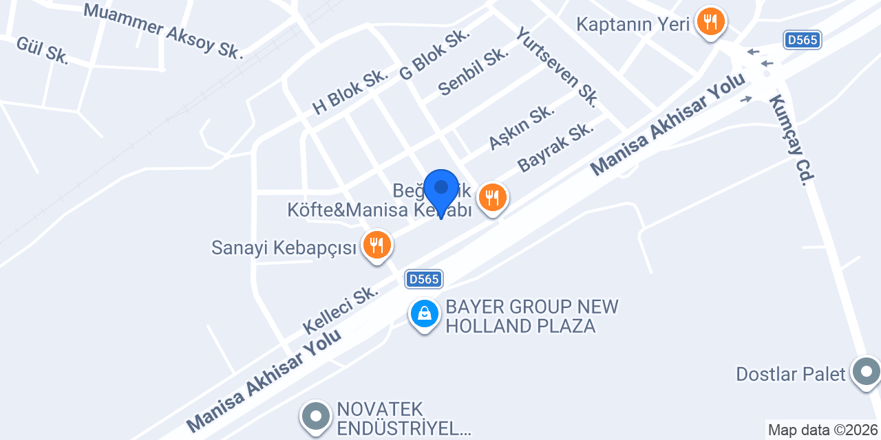 Yaman oto servis konumu