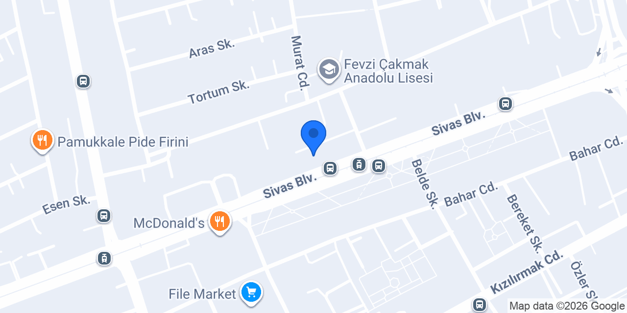Stüdyo Cadde konumu