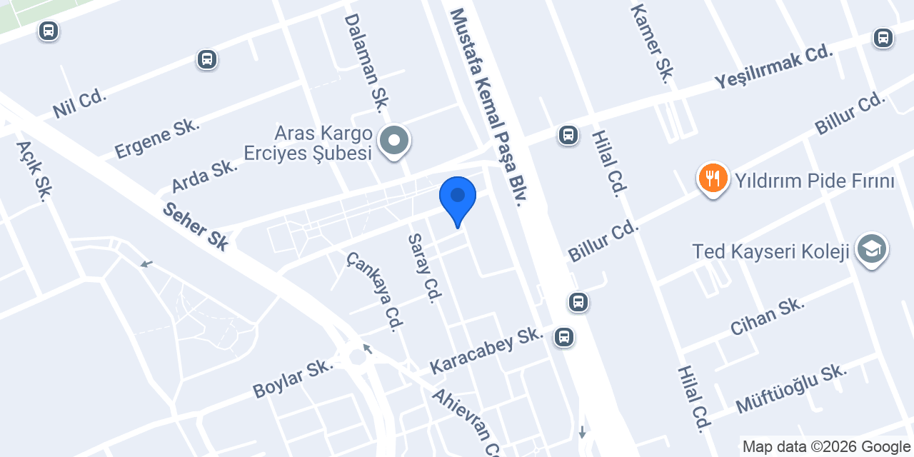 Serçeönü Sürücü Kursu konumu