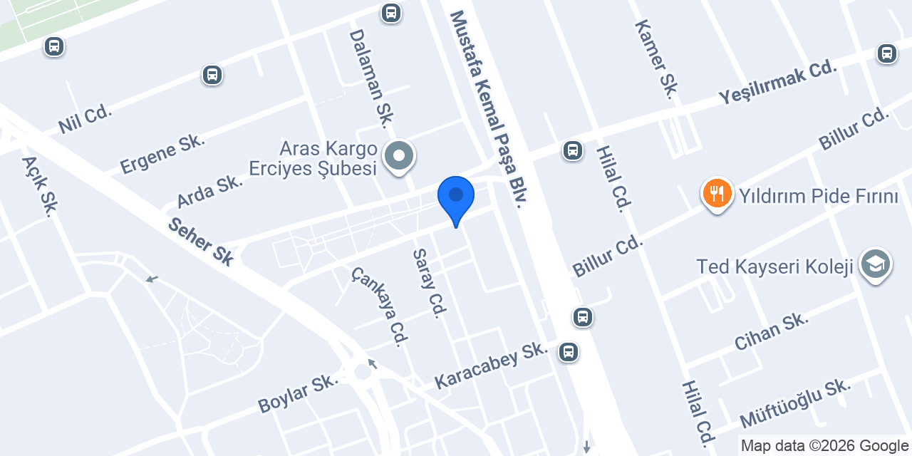 Kürkçüoğlu Elektronik konumu