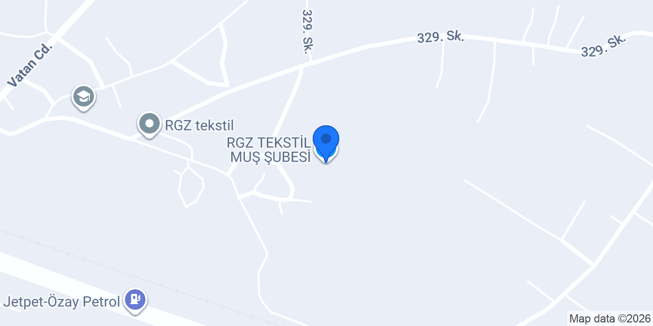 RGZ TEKSTİL MUŞ ŞUBESİ konumu