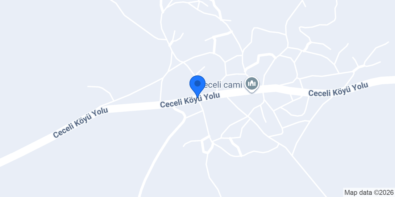 Ceceli Köyü Muhtarlığı konumu