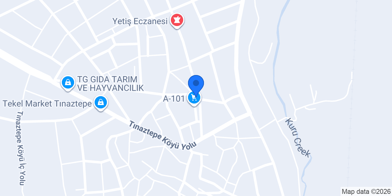 Tınaztepe Aile Sağlık Merkezi konumu