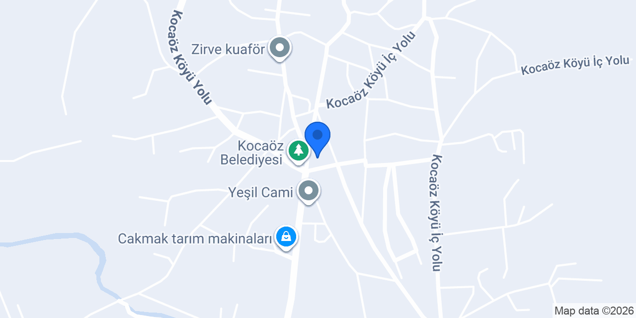 Kocaöz Eczanesi konumu
