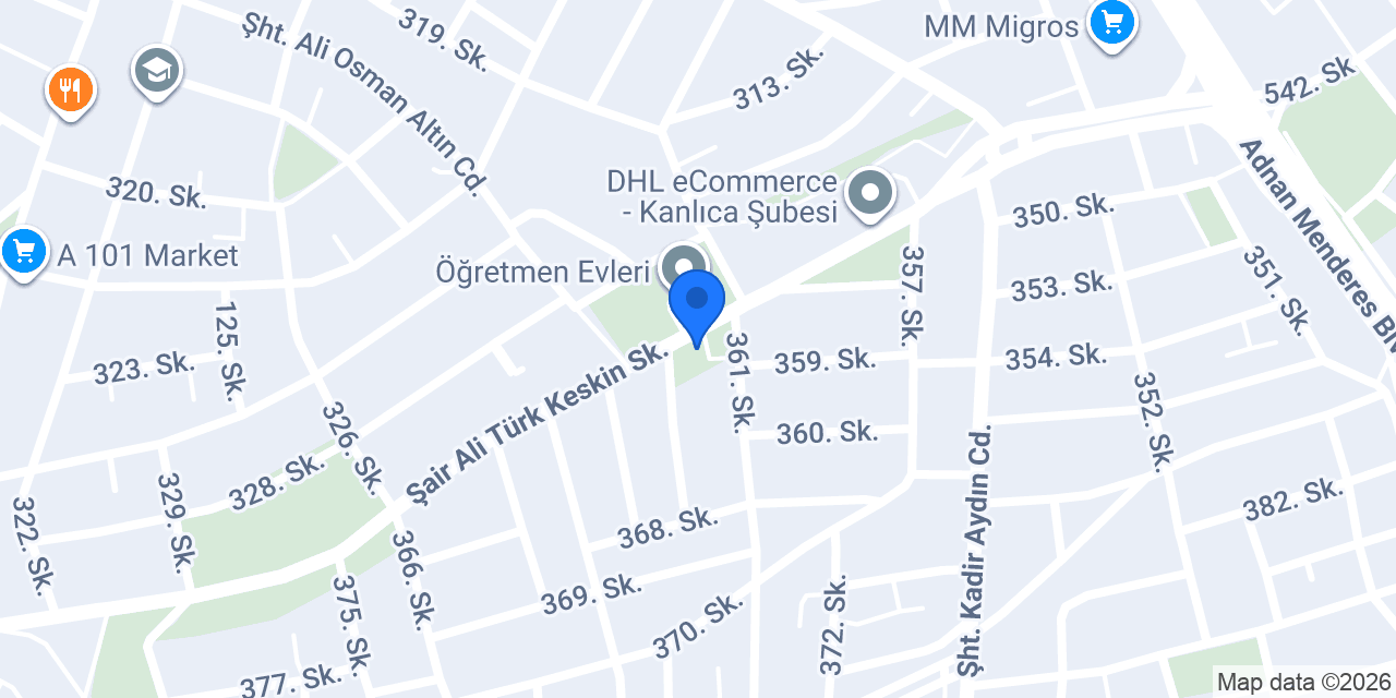 Ekim Teknik Servis konumu