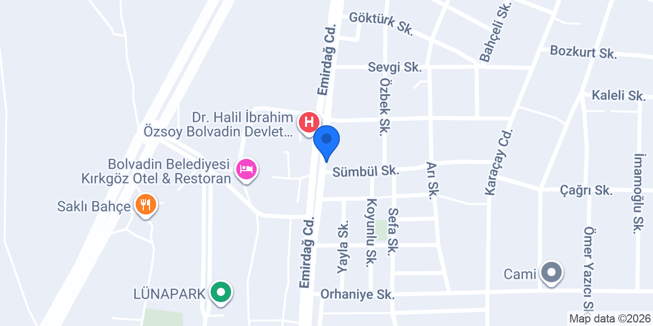 Gümüş Optik konumu