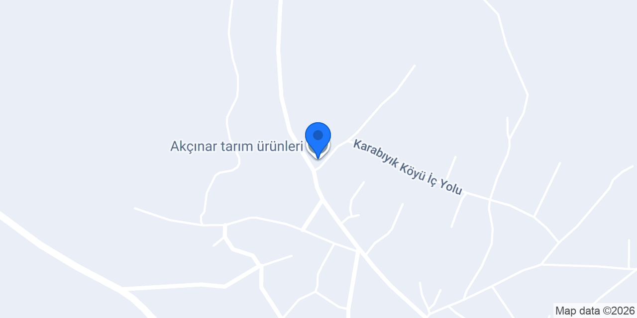 Akçınar tarım ürünleri konumu