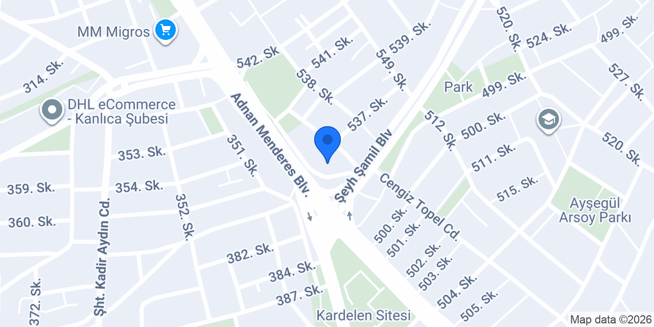 Şenel Kardeşler Yapı Malzemeleri San.Tic.Ltd.Şti konumu