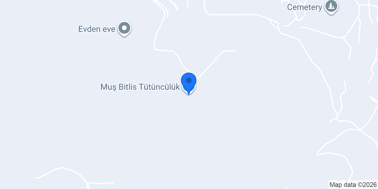 Muş Bitlis Tütüncülük konumu